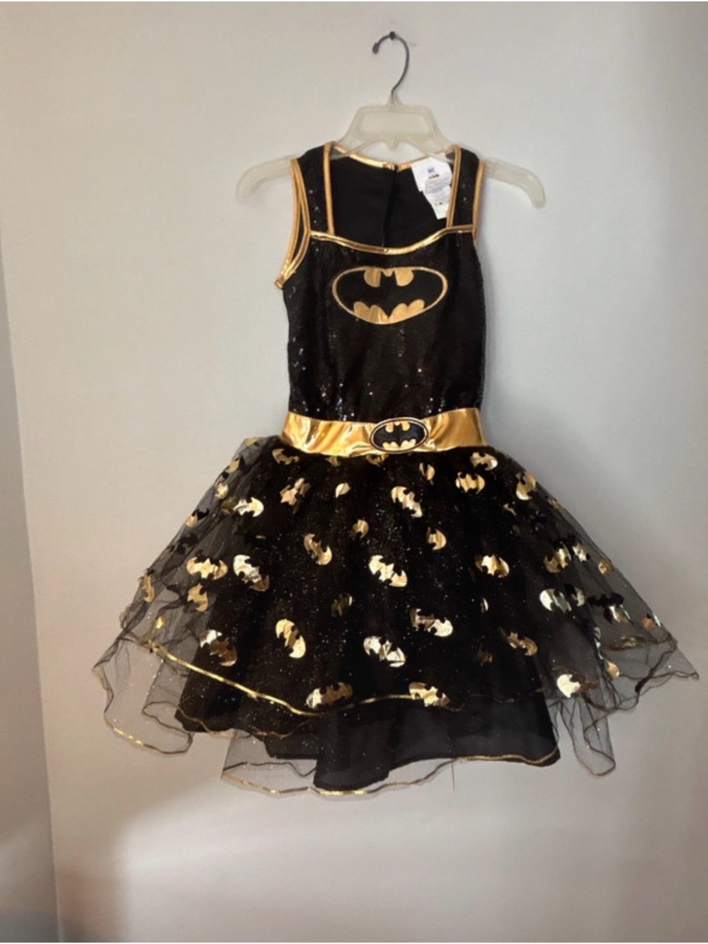 Batgirl Kids Costume Dress & accessories